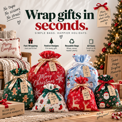 GiftMas – Instant Gift Wrap Bags