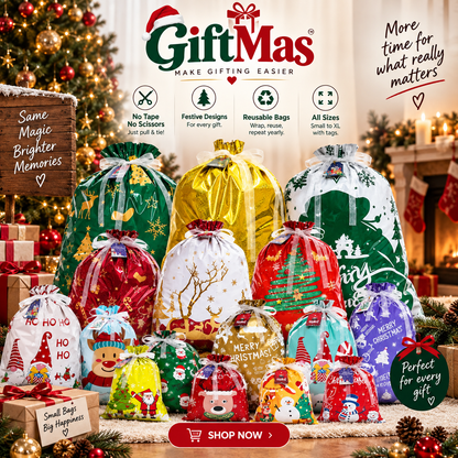 GiftMas – Instant Gift Wrap Bags